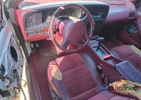 1993 Mercury Cougar Xr7 из США, поврежденный, VIN 1MEPM6242PH666356